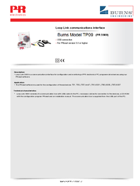 Thumbnail of document Data Sheet - TP09 Programming Module